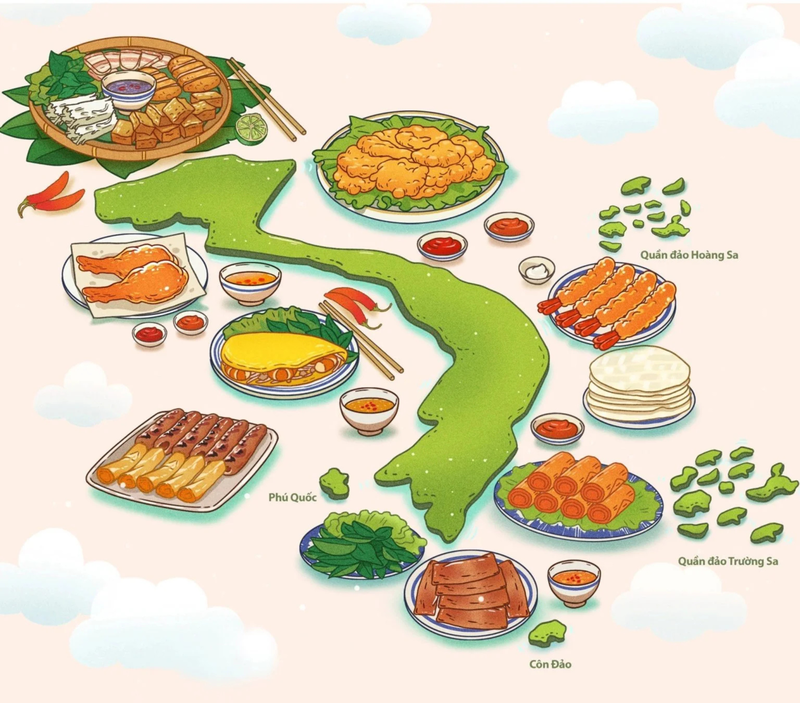 Cuisine of Three Regions