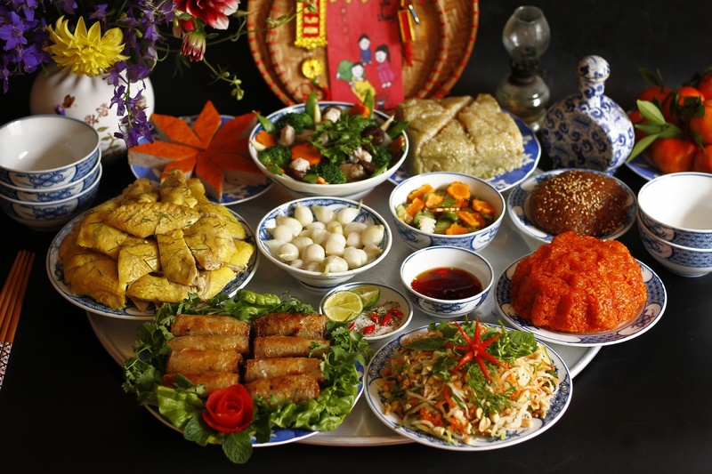Tet dishes