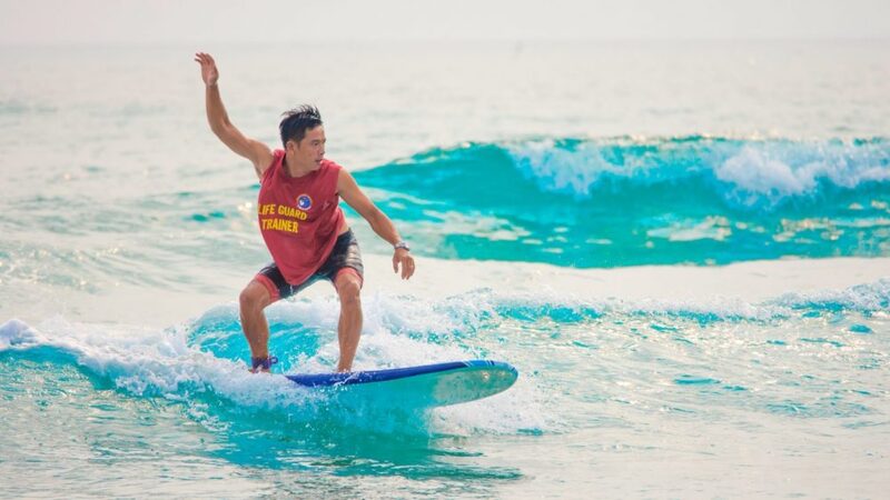 hoạt động thể thao biển